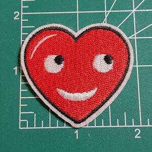 2/$10 Red Heart Face Patch